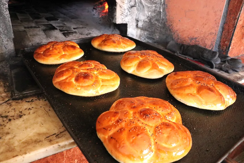Coğrafi işaretli ramazan çöreği iftar sofraları için hazırlandı