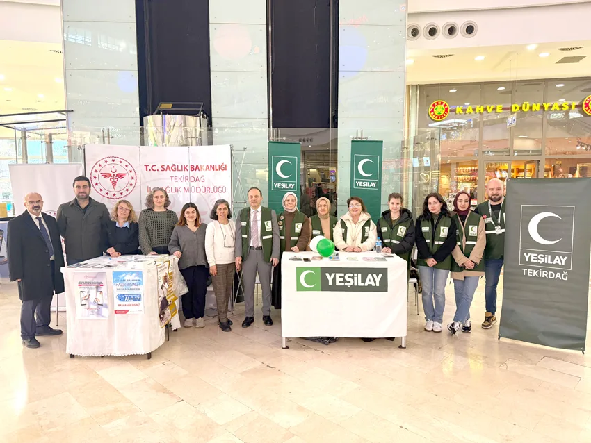 Tekirdağ’da Dünya Sigarayı Bırakma Günü etkinliği düzenlendi