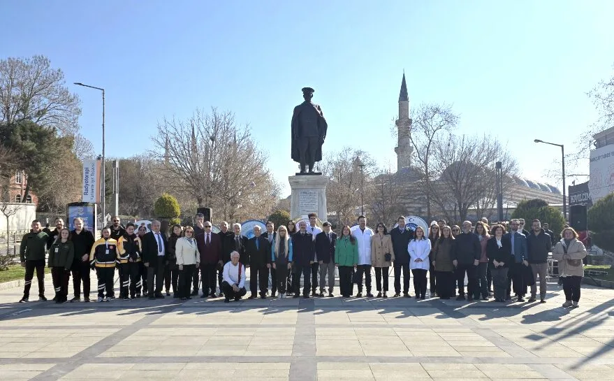 Edirne’de 14 Mart Tıp Bayramı törenle kutlandı