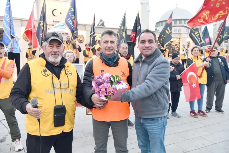 57. Alay korteji Keşan’da karşılandı