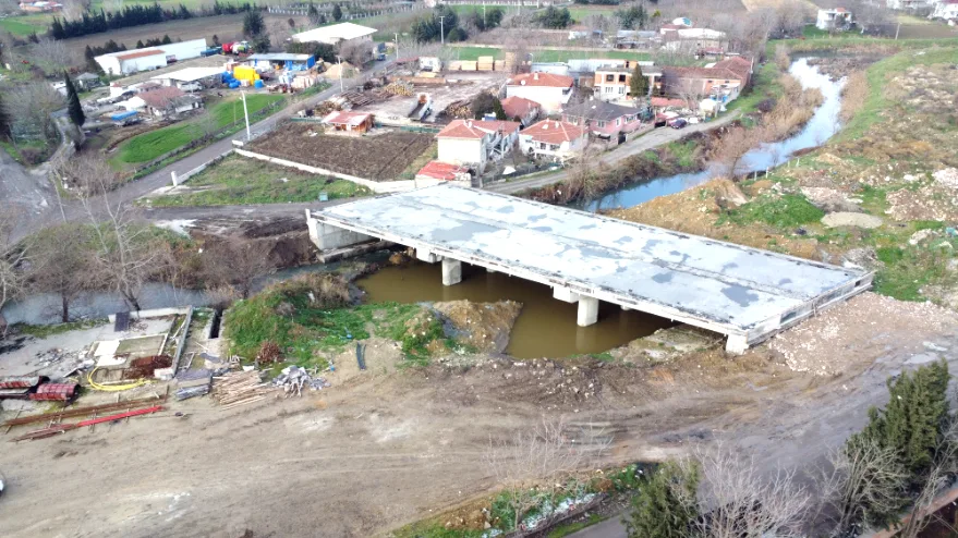 Kırklareli’nde DSİ’nin Taşkın Koruma Projesi sürüyor