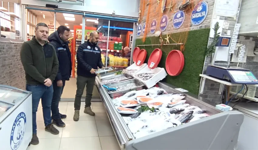 Edirne’de balık satışına sıkı denetim