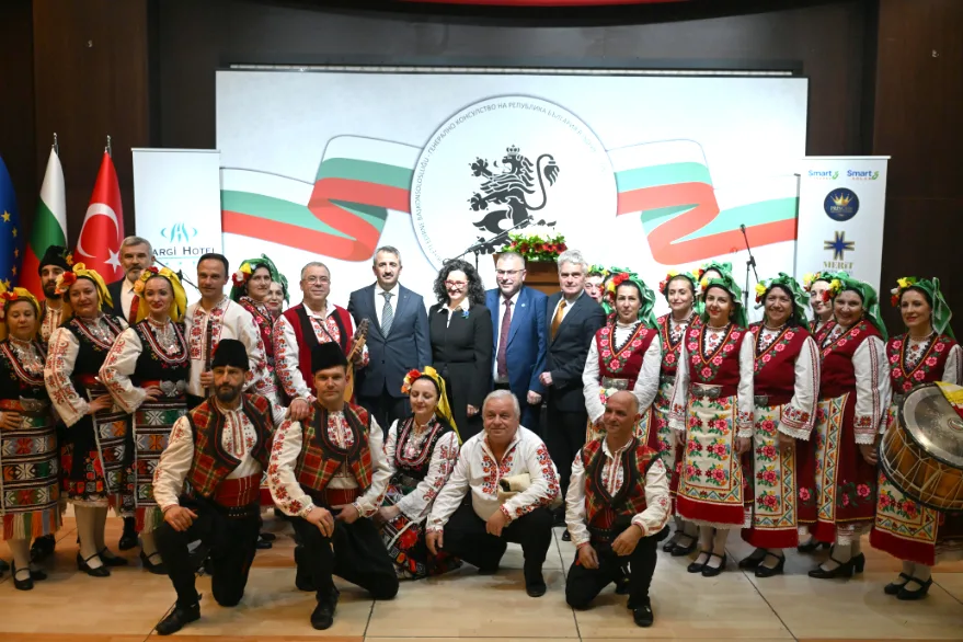 Bulgaristan’ın Ulusal Günü Edirne’de kutlandı