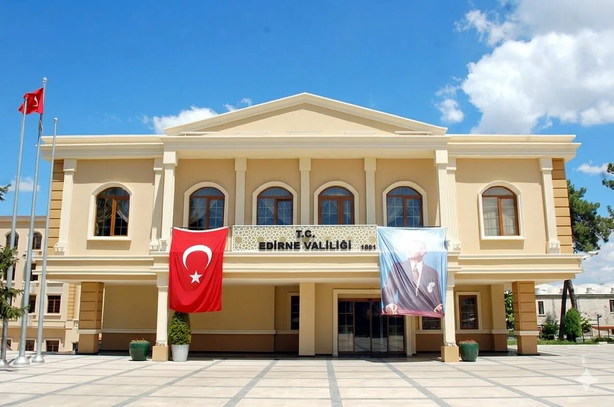 Edirne Valiliğinden resmi ilan genelgesi
