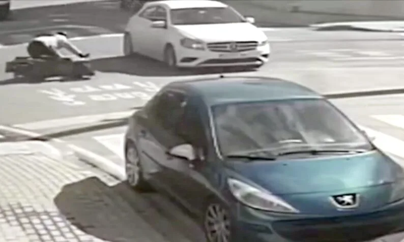 Kırklareli’ndeki kazada motosiklet sürücüsü yaralandı