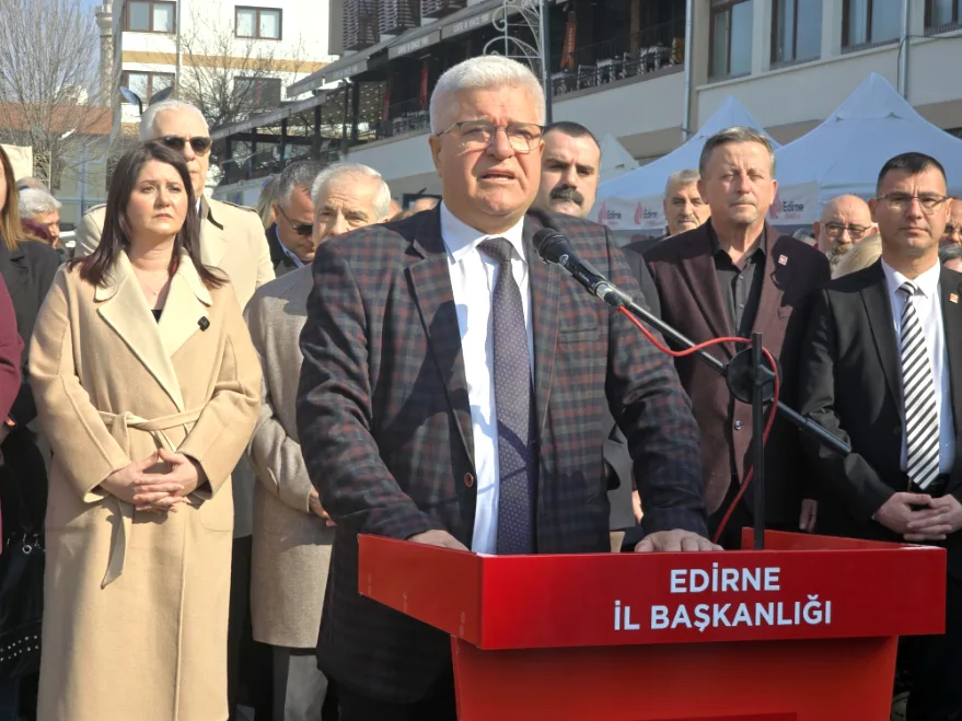 CHP Edirne’den Saraçlar’da İmamoğlu mesajı