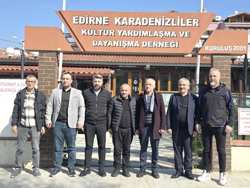 Edirne Karadenizliler Derneği’nde yeni dönem başladı