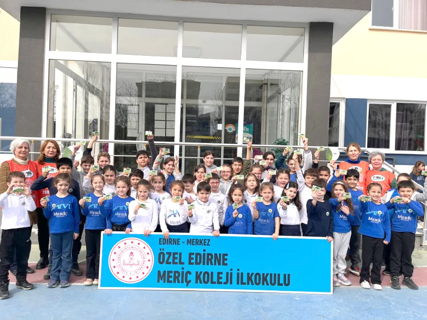 Meriç Koleji öğrencileri TEMA gönüllüsü oldu