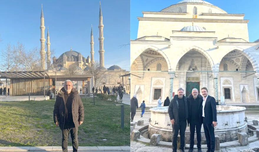 Selimiye’ye hayran kaldı, Vali Sezer’i tebrik etti