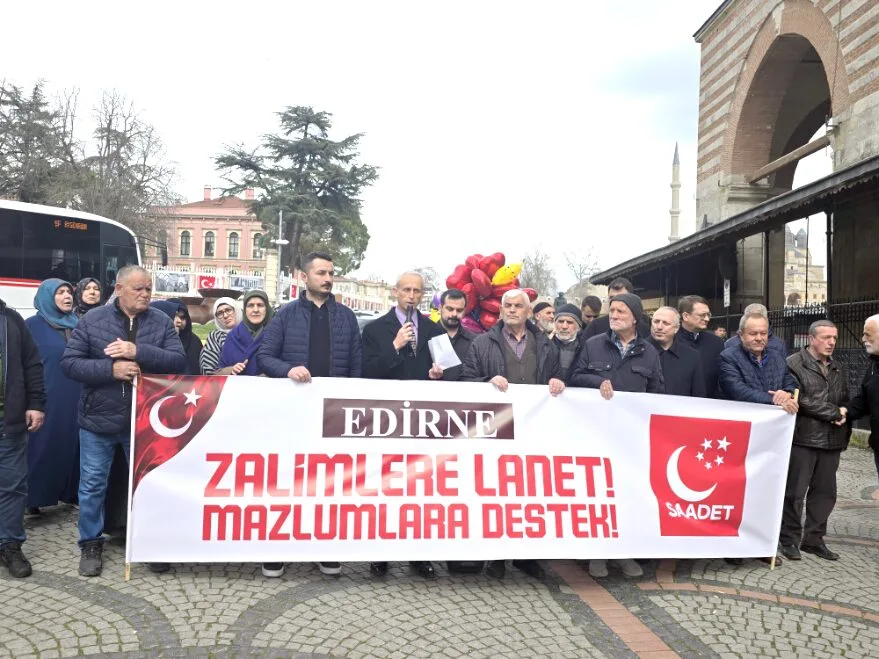 Saadet Partisi: “Zulüm durana kadar susmayacağız ”