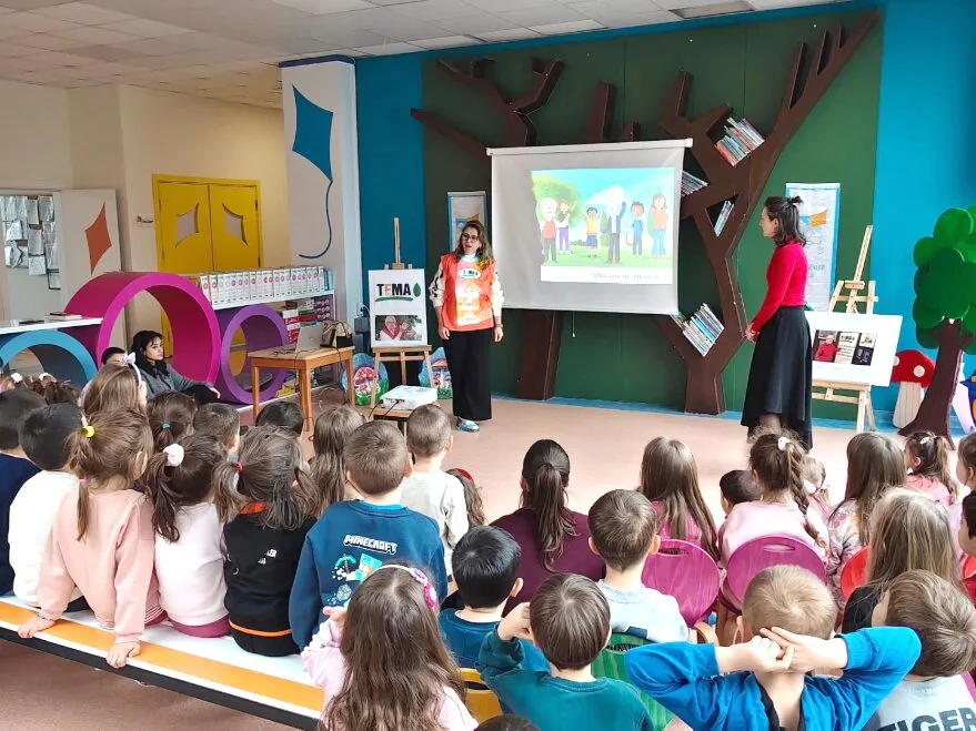 TEMA Etkinlik 2 - Miniklere orman ve su bilinci aşılandı