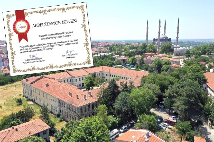 TÜ Peyzaj Mimarlığı Bölümüne tam akreditasyon