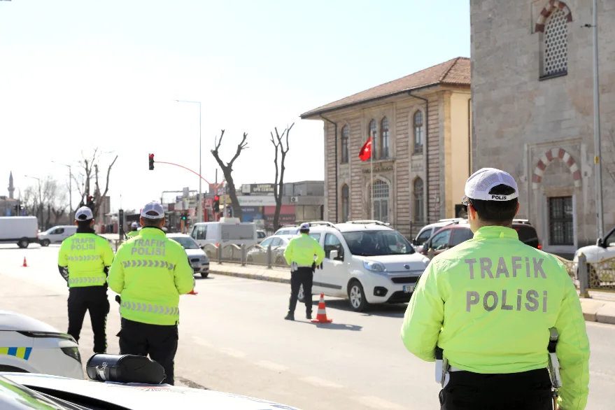 Edirne’de bayram öncesi trafik denetimi