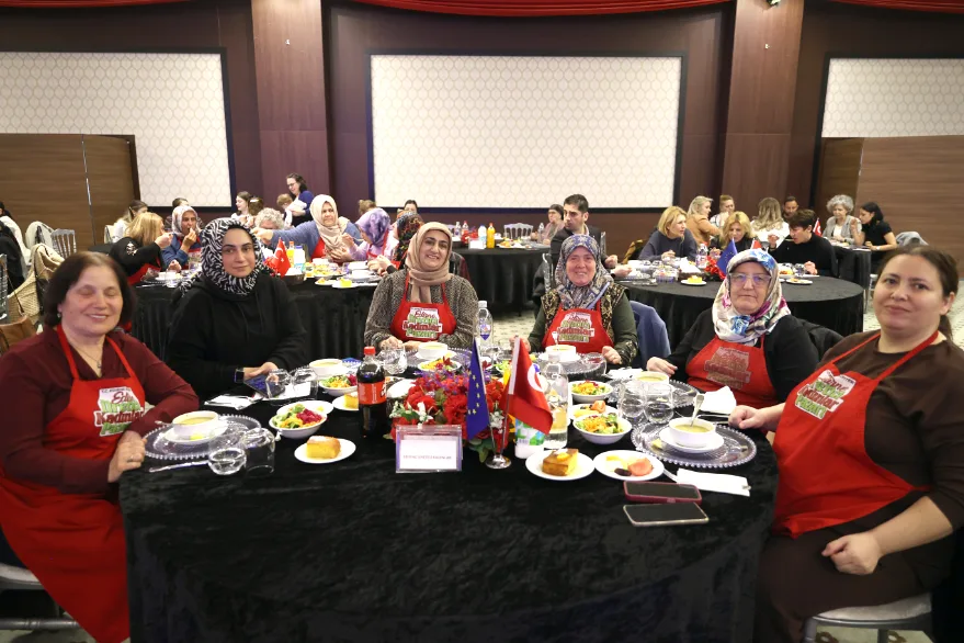 Edirne’de üretici kadınlar iftar sofrasında buluştu