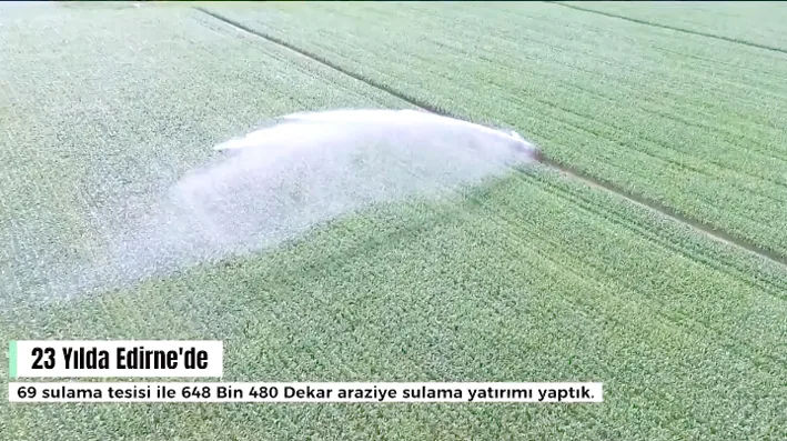 Dsi edirne yatirimlari 2 - DSİ’den Edirne’ye 71 milyar TL’lik yatırım