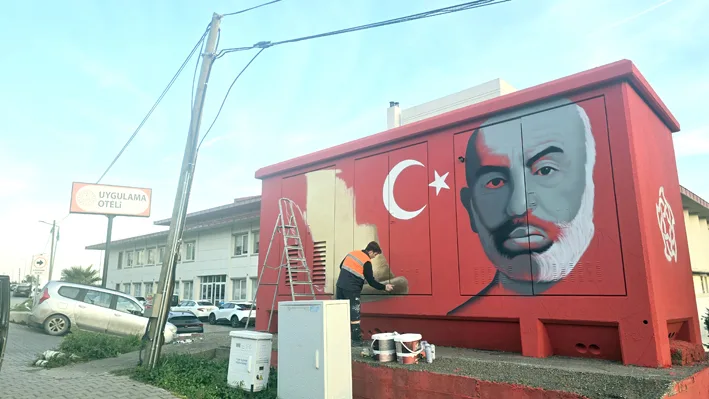 Grafiti sanatcisi 2 - Genç grafiti sanatçısı atıl duvarları sanat eserine dönüştürüyor