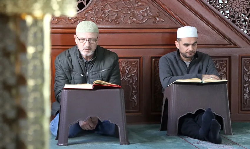 Kırklareli’nde itikafla ramazanın manevi iklimini yaşıyorlar