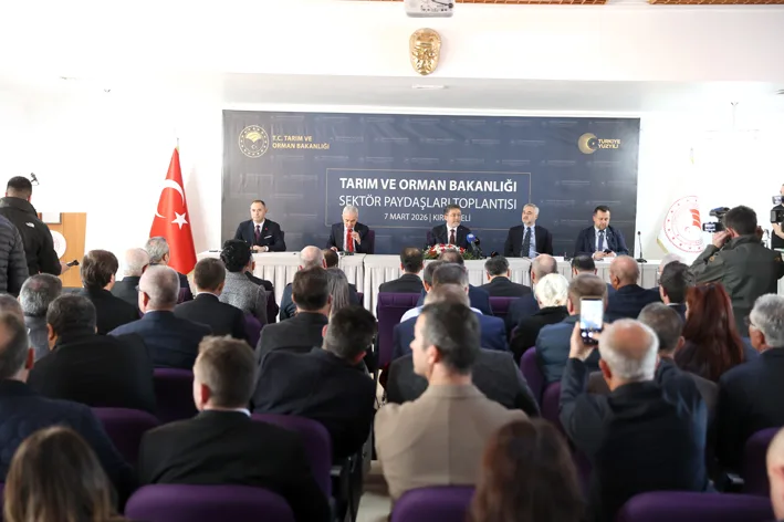 Sektor paydaslari toplantisi 2 - Tarım ve Orman Bakanı Yumaklı, Kırklareli’nde konuştu