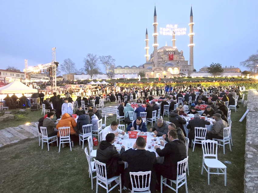 Edirne “Büyük Selimiye İftarı”na hazırlanıyor