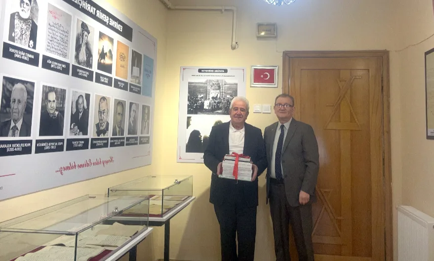 Edirne’de en çok kitap okuyan üye ödüllendirildi