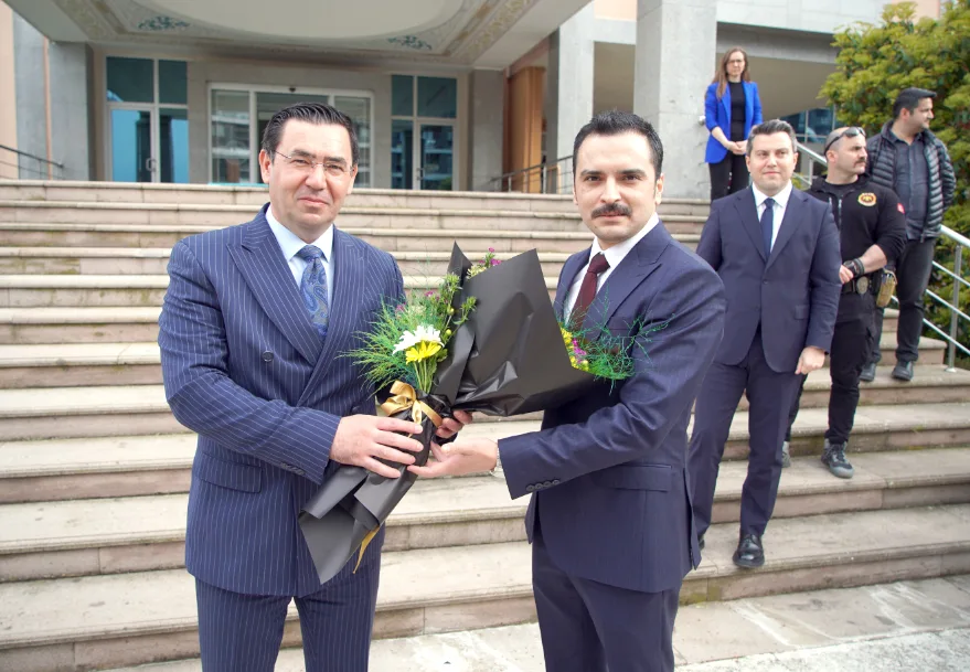Edirne Adliyesi’nde uğurlama töreni düzenlendi