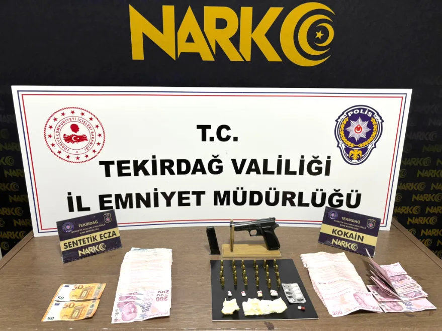 Tekirdağ’da uyuşturucu operasyonlarında 12 tutuklama