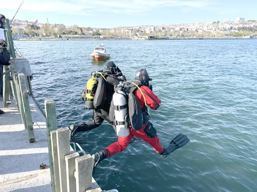 Tekirdağ’da deniz dibi temizliği yapıldı