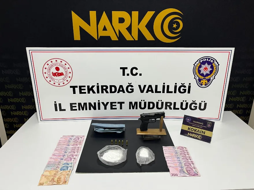 Tekirdağ’da uyuşturucu operasyonlarında 15 tutuklama