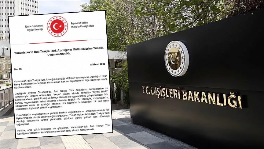 Dışişleri Başkanlığı’ndan komşuya uyarı: Yanlış yoldan geri dönün