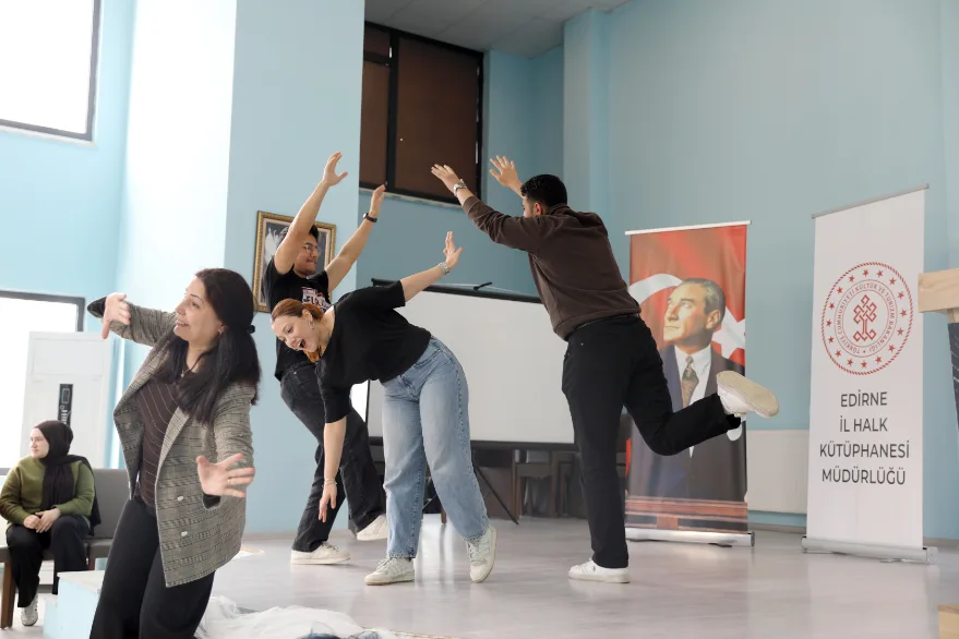 Edirne’de “Yaratıcı Drama ile Kitap” etkinliği düzenlendi
