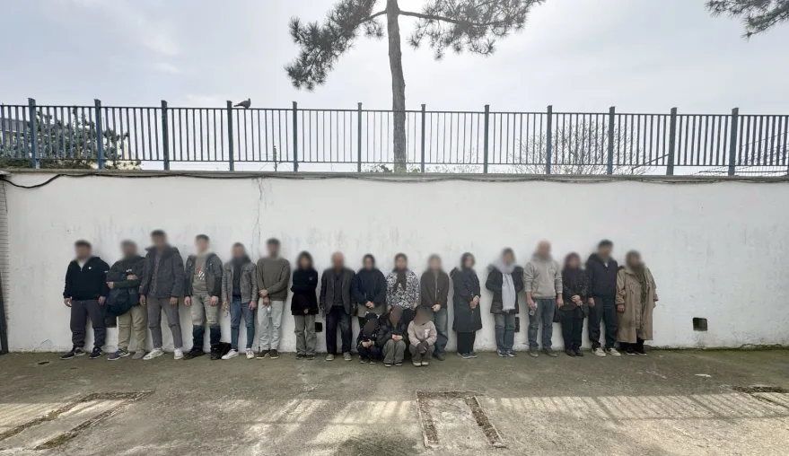 34 düzensiz göçmen yakalandı