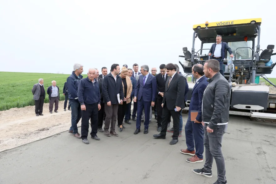 Edirne’de 300 kilometrelik yol hedefi