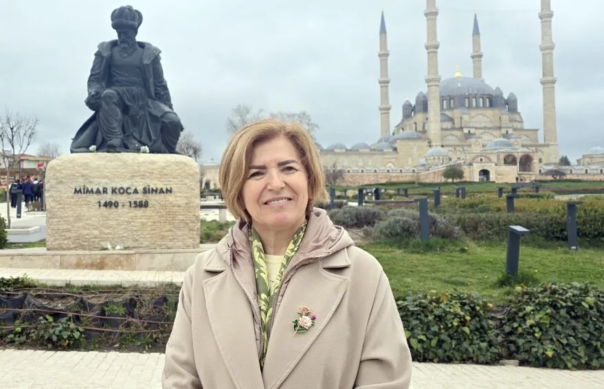Mimarlik Ogrencileri Selimiye 3 - Mimarlık öğrencileri Sinan’ın izinde Selimiye’ye yürüdü