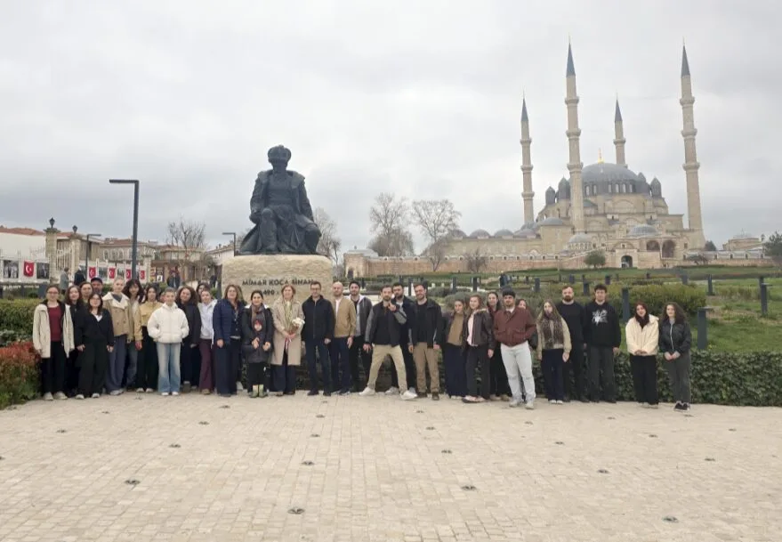 Mimarlık öğrencileri Sinan’ın izinde Selimiye’ye yürüdü