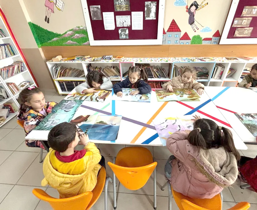 Anasınıfı öğrencileri okuma kültürüyle tanıştı