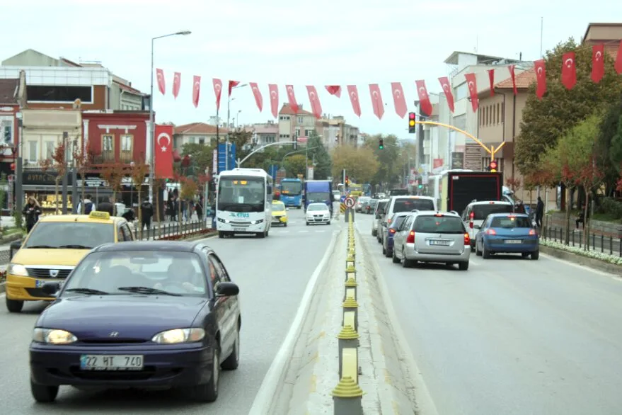 Edirne’de araç sayısı 211 bine dayandı