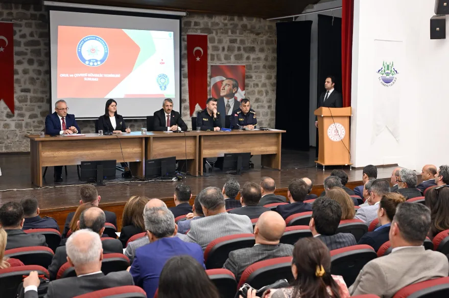 Edirne’de okul güvenliği masaya yatırıldı