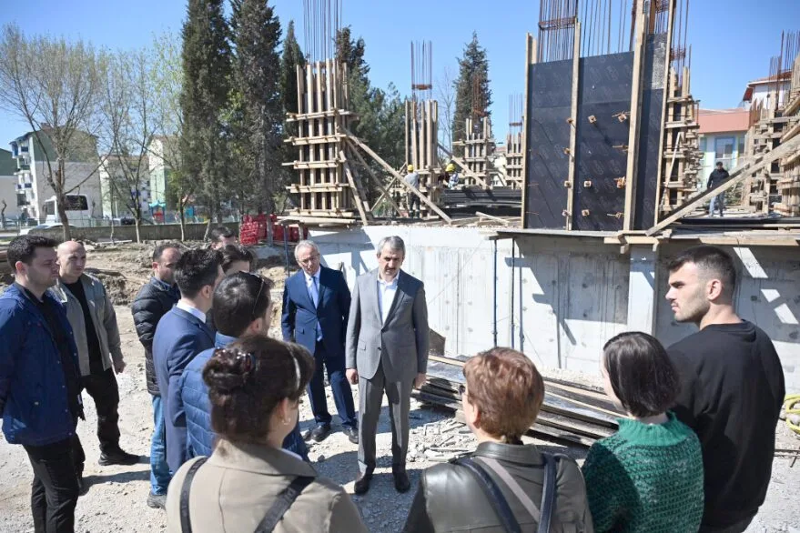 Vali Sezer’den eğitim yatırımına yerinde inceleme