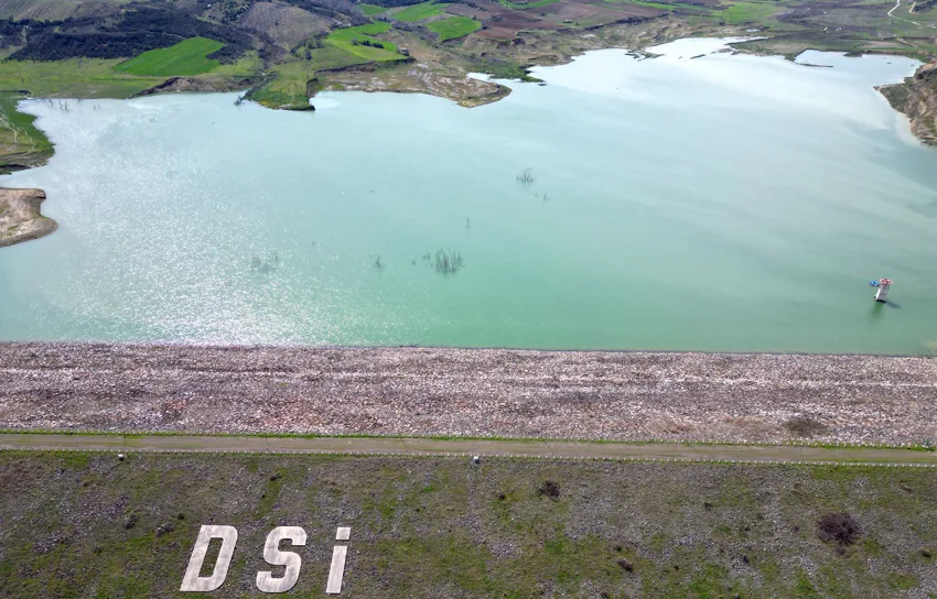 Tekirdağ’da yağışlar baraj ve göletlerin doluluk oranını artırdı