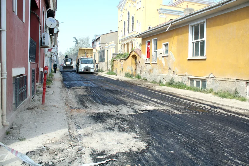 Baskan gencan asfaltlama inceleme 5 - Başkan Gencan, asfalt çalışmalarını inceledi
