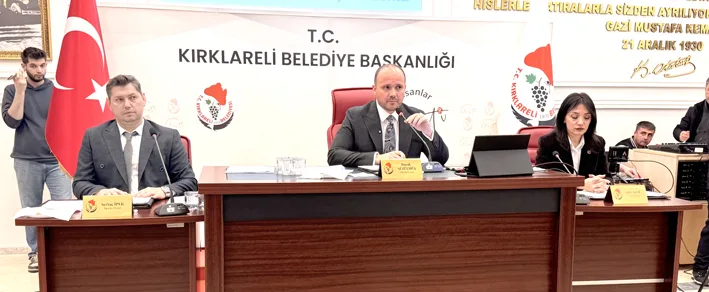 Belediye mecclisi kirkklarelli 2 - Kırklareli Belediye Meclisi toplantısı yapıldı