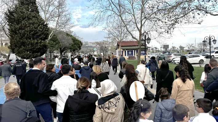 Dunya saglik gunu yuruyusu 2 - Tekirdağ’da “Dünya Sağlık Günü” kapsamında yürüyüş düzenlendi