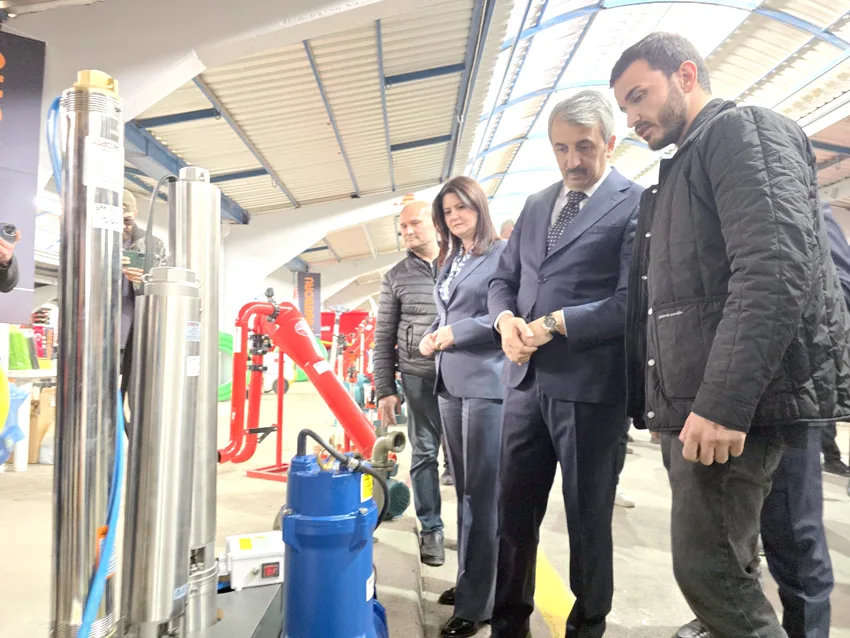 Fuar acilis 18 - Fuar, üretici ile sanayiciyi buluşturdu