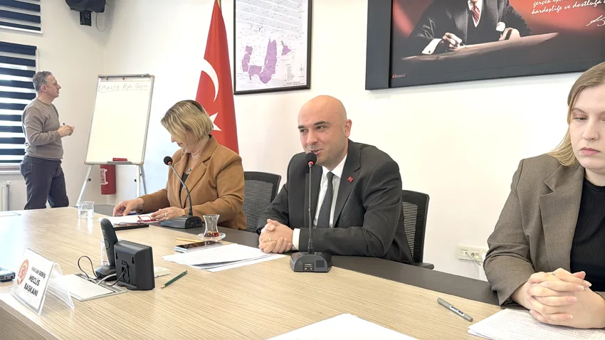 Kırklareli İl Genel Meclisi Başkanlığı’na yeniden Geriş seçildi