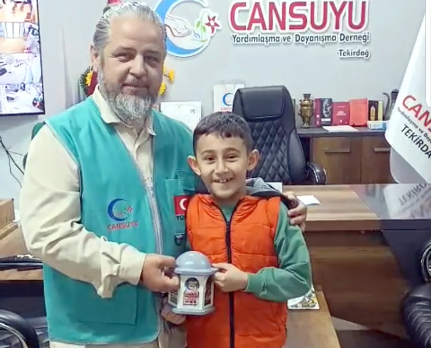 Tekirdağ’da öğrencilerden Gazze’deki çocuklara harçlık desteği