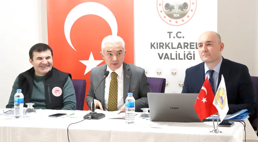 Kırklareli İl Koordinasyon Kurulu Toplantısı yapıldı