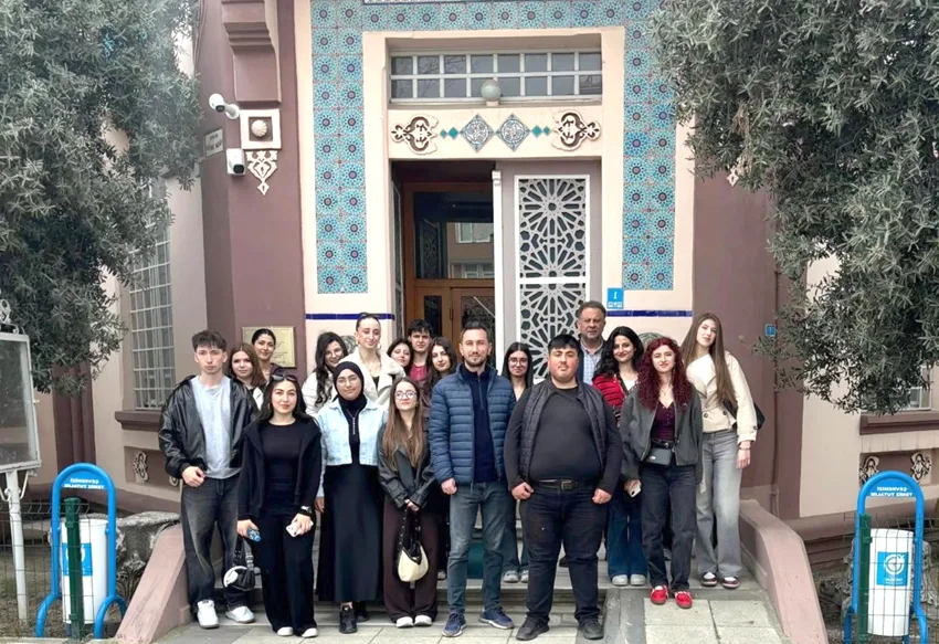 Tekirdağ’da üniversite öğrencileri müzeleri gezdi