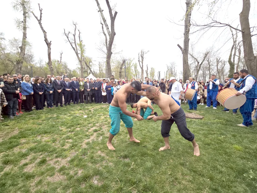 Nevruz kutlamalari 16 - Edirne’de Nevruz ateşi yandı
