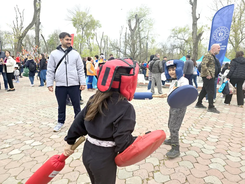 Nevruz kutlamalari 26 - Edirne’de Nevruz ateşi yandı