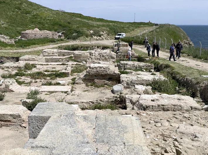 Perinthosu fotografladilar 2 - Tekirdağ’da fotoğraf tutkunları Perinthos Antik Kenti’ni fotoğrafladı